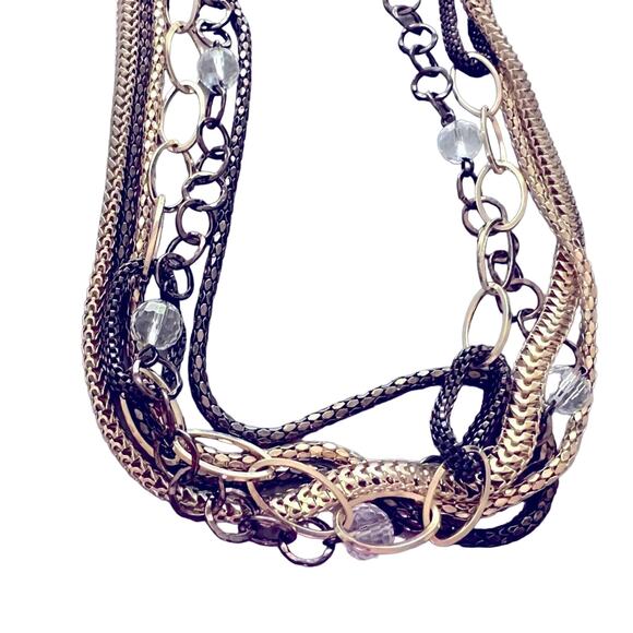R. J. Graziano Multi Chain Necklace - Picture 1 of 7